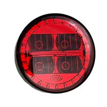 Lanterna Traseira Ônibus Caminhão Bugue 70mm 4 Led Vm Lanterna Traseira Ônibus Caminhão Bugue 70mm 4 Led Vm