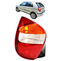 Lanterna Traseira Palio 01 2002 2003 Tricolor Base Preta LE