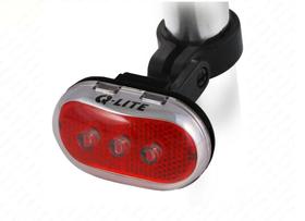 Lanterna Traseira Para Bike Q-LITE 3 LEDS QL-231 Lanterna Traseira Para Bike Q-LITE 3 LEDS QL-231