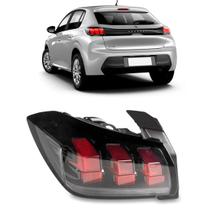 Lanterna Traseira para Peugeot 208 2020 21 22 23 2024 Fume