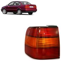 Lanterna Traseira Passat 1993 1994 1995 1996 Canto Bicolor Estriada Acrílico