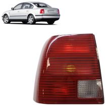 Lanterna Traseira Passat 1997 1998 1999 2000 Bicolor Canto Lente Estriada Acrílico