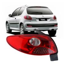 Lanterna Traseira Peugeot 207 Hatch 2008/2011 Esquerda Lanterna Traseira Peugeot 207 Hatch 2008/2011 Esquerda