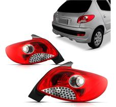 Lanterna Traseira Peugeot 207 Hatch 2011 2012 2013 Fitam Esquerdo