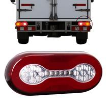 Lanterna Traseira Phantom 42 Leds 12v 24v Carreta Randon Implemento Pisca Sequencial LD LE