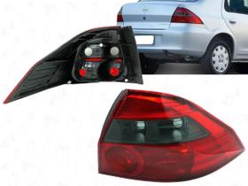 Lanterna Traseira Prisma 2006 07 08 09 10 11 12 Fumê LE