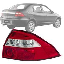 Lanterna traseira prisma 2007 2008 a 2012 ld direito bicolor