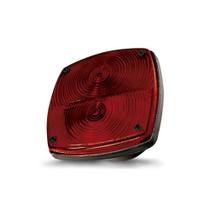 LANTERNA TRASEIRA QUADRADA VERMELHA para CARRETA RANDON QUAD