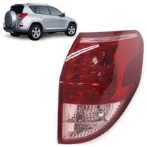 Lanterna Traseira Rav4 2005 2006 Lente Lisa Acrílico Carcaça Vermelha Lanterna Traseira Rav4 2005 2006 Lente Lisa Acrílico Carcaça Vermelha