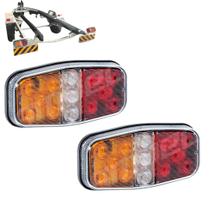 Lanterna Traseira Reboque LED Bicolor 12V Universal Sinalsul