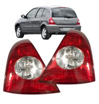 Lanterna Traseira Renault Clio Hatch 2003 até 2012 Par 2 peças