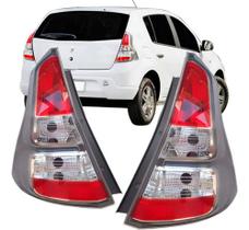Lanterna Traseira Renault Sandero Cinza 2012 2013 2014 Novo Lanterna Traseira Renault Sandero Cinza 2012 2013 2014 Novo