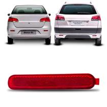 Lanterna Traseira Retrorefletor Siena 01 weekend 2003 Vermelho