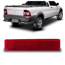 Lanterna Traseira Retrorefletor Strada Working 2004 Vermelho