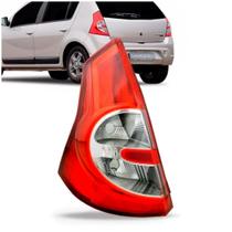 Lanterna traseira sandero 2008 a 2011 bicolor