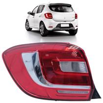 Lanterna Traseira Sandero 2015 A 2020 Bicolor