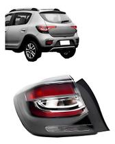 Lanterna Traseira Sandero Stepway 2020 A 2024 Canto Fume Led