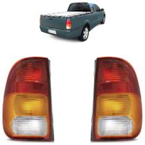 Lanterna Traseira Saveiro G2 1998 A 1999 Tricolor Ré Cristal