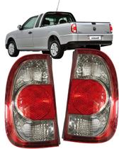 Lanterna Traseira Saveiro G4 2006 07 08 09 2010 Bicolor Par 2 peças