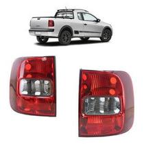 Lanterna Traseira Saveiro G5 G6 2009 A 2016 Bicolor Fumê