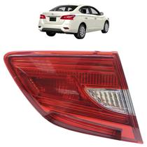 Lanterna Traseira Sentra 2017 2018 2019 2020 Porta Malas Bicolor Lente Lisa Acrílico Carcaça Cinza Lanterna Traseira Sentra 2017 2018 2019 2020 Porta Malas Bicolor Lente Lisa Acrílico Carcaça Cinza