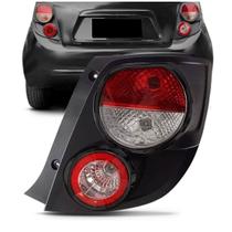 Lanterna Traseira Sonic Hatch 2012 2013 2014 Friso Preto Lanterna Traseira Sonic Hatch 2012 2013 2014 Friso Preto
