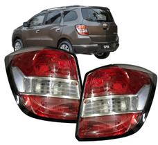 Lanterna Traseira Spin 2012 13 14 15 16 2017 Borda Fume Par 2 peças