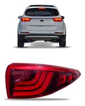 Lanterna Traseira Sportage 2017 2018 2019 Canto com Led Lanterna Traseira Sportage 2017 2018 2019 Canto com Led