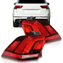 Lanterna traseira tiguan 2016 2017 2018 2019 canto com led