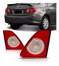Lanterna traseira toyota corolla 2008 até 2011 mala esq tyc