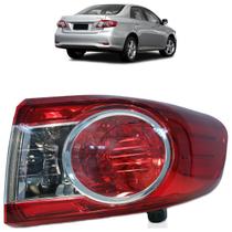 Lanterna Traseira Toyota Corolla 2012 A 2014 Bicolor Canto Sem LED Lanterna Traseira Toyota Corolla 2012 A 2014 Bicolor Canto Sem LED