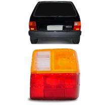 Lanterna Traseira Uno 1985 A 2003 Tricolor Âmbar