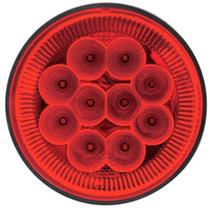 Lanterna Traseira Vermelho 10 Led 125Mm compativel ran don Em Acrilico