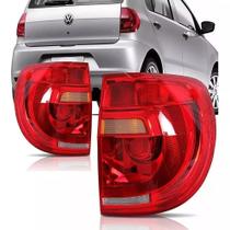 Lanterna Traseira Vw Fox 2010 a 2014 Cristal Par