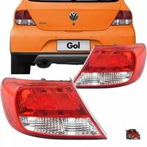 Lanterna traseira vw gol g5 08/12 bicolor lado direito