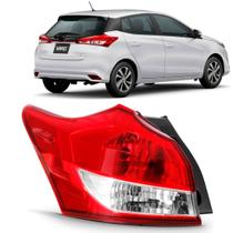 Lanterna Traseira Yaris Hatch 2018 2019 2020 Canto Com Led