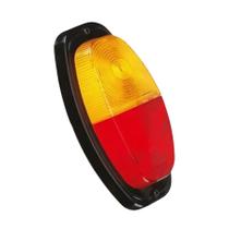 Lanterna Traseiro Reboque Universal Bicolor ( Canoinha )