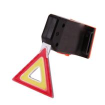 Lanterna Triangulo Para Bicicleta Traseira Led Cob USB Slim