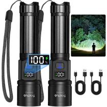 Lanterna TrixHub TH003 Recarregável de 950.000 LM de Alto Lúmens Lanterna TrixHub TH003 Recarregável de 950.000 LM de Alto Lúmens