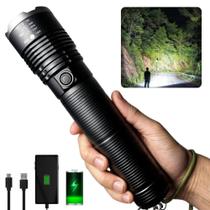 Lanterna Ultra Led A Mais Forte de Todas Tática Militar Sitio Fazenda Acampamento Caça Pesca - B-MAX Lanterna Ultra Led A Mais Forte de Todas Tática Militar Sitio Fazenda Acampamento Caça Pesca - B-MAX