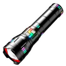 Lanterna Ultra Led Tática Recarregável Canhão De Luz Longo Alcance 6 Km Profissional Camping Segurança Noturna Lanterna Ultra Led Tática Recarregável Canhão De Luz Longo Alcance 6 Km Profissional Camping Segurança Noturna