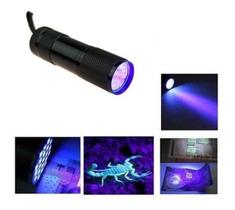 Lanterna Ultra Violeta Luz Negra Detector Nota Dinheiro Falso Urina Gato