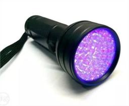 Lanterna Ultra Violeta Uv 21 Leds - Dinheiro Falso Luz Negra