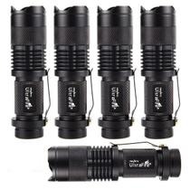 Lanterna ULTRAFIRE SK68 Kit com 5 Unidades 300 Lumens Zoom Lanterna ULTRAFIRE SK68 Kit com 5 Unidades 300 Lumens Zoom