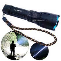 Lanterna USB 3000mAh com Alcance 300m, 4 Modos, IP45 e Saída USB ONLT017 ONLT019