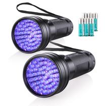 Lanterna UV Consciot 51 LED 395nm Luz negra ultravioleta