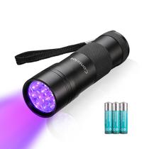 Lanterna UV Consciot com 12 LEDs 395nm - Luz Negra Ultravioleta