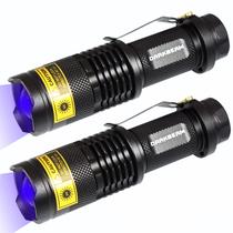 Lanterna UV DARKBEAM 365 nm Portátil Mini Kit com 2