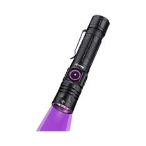 Lanterna UV De Alta Potência 365nm 395nm Recarregável USB Para Detecção De Manchas De Animais, Tinea