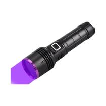 Lanterna UV De Luz Roxa 365NM Recarregável Por USB À Prova d'Água Detector De Manchas De Urina De